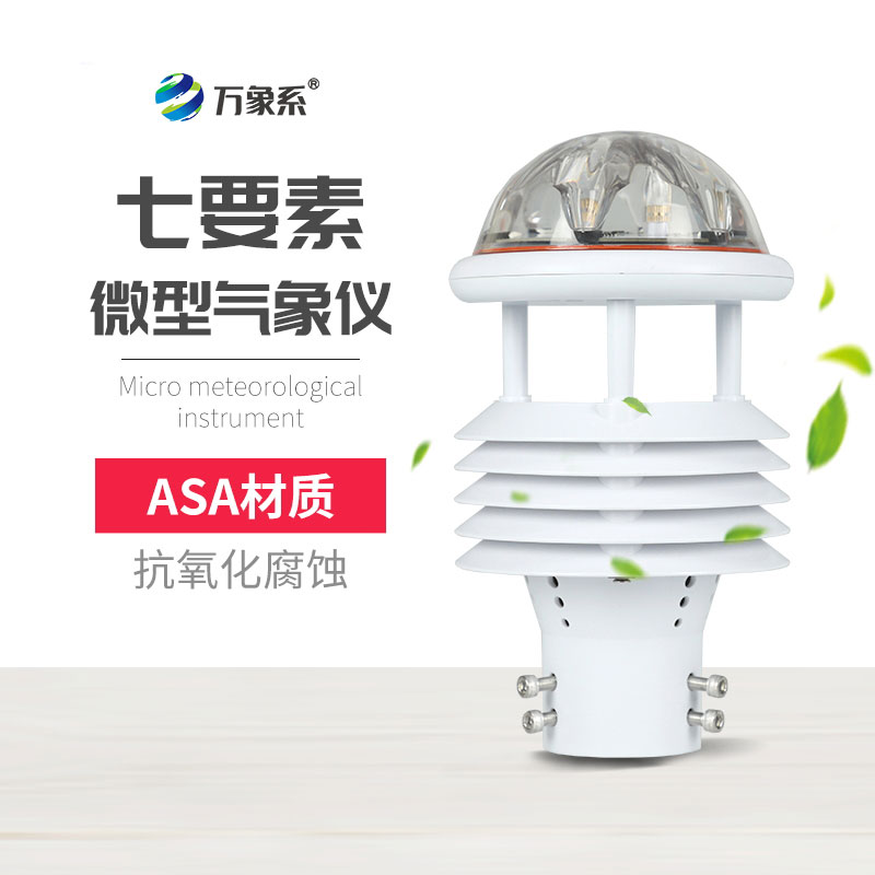 告別設備堆積，七要素氣象傳感器憑高集成實力出圈